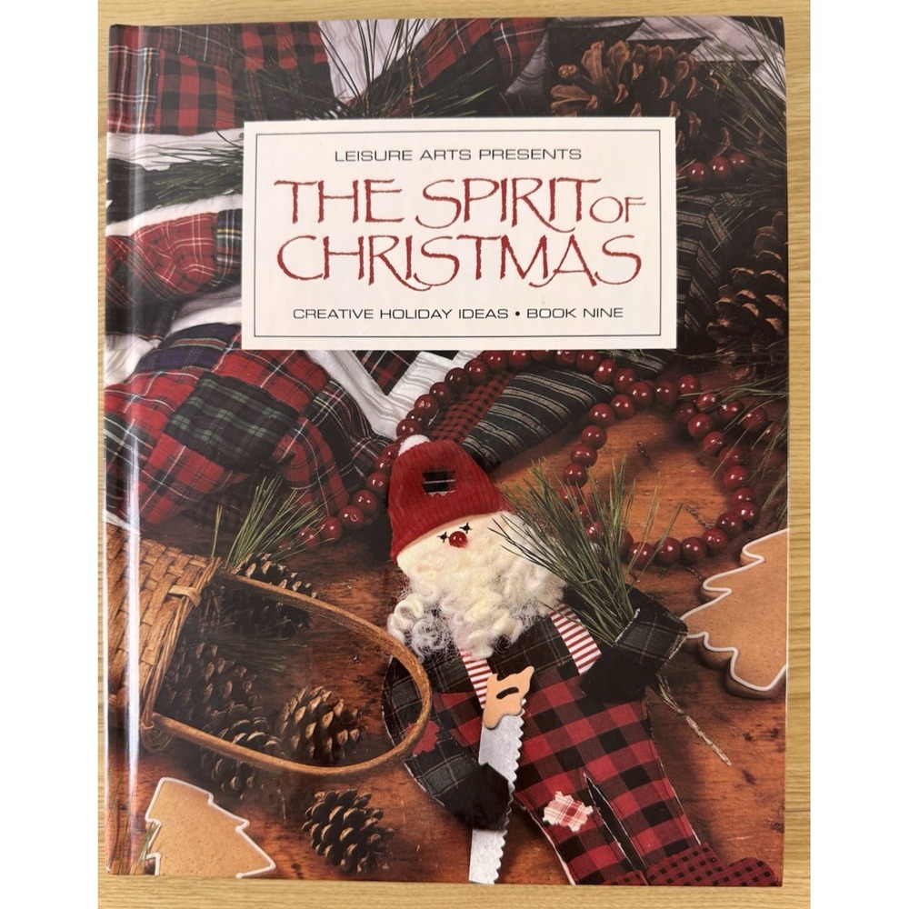 Leisure Arts The Spirit of Christmas Book 9 Illustrated Hardcover 1995